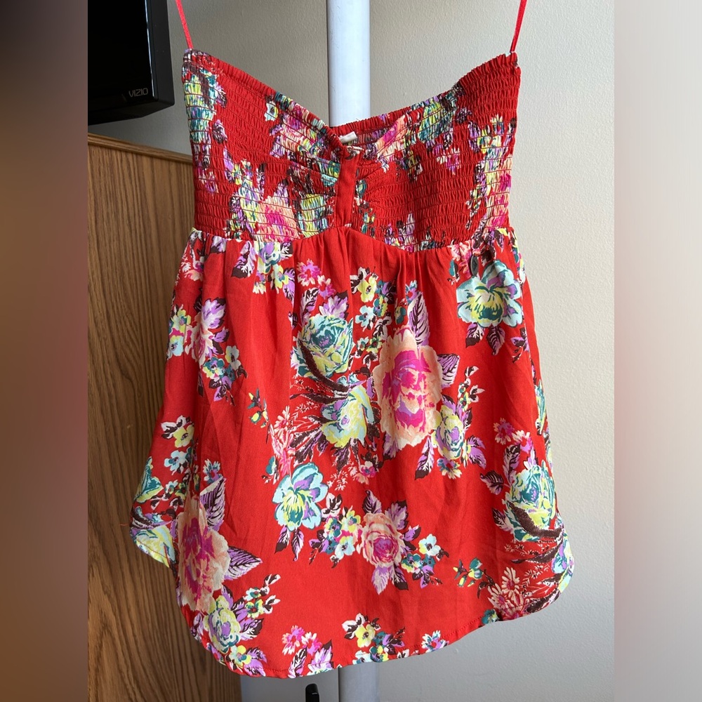 ROXY Floral Tube Top